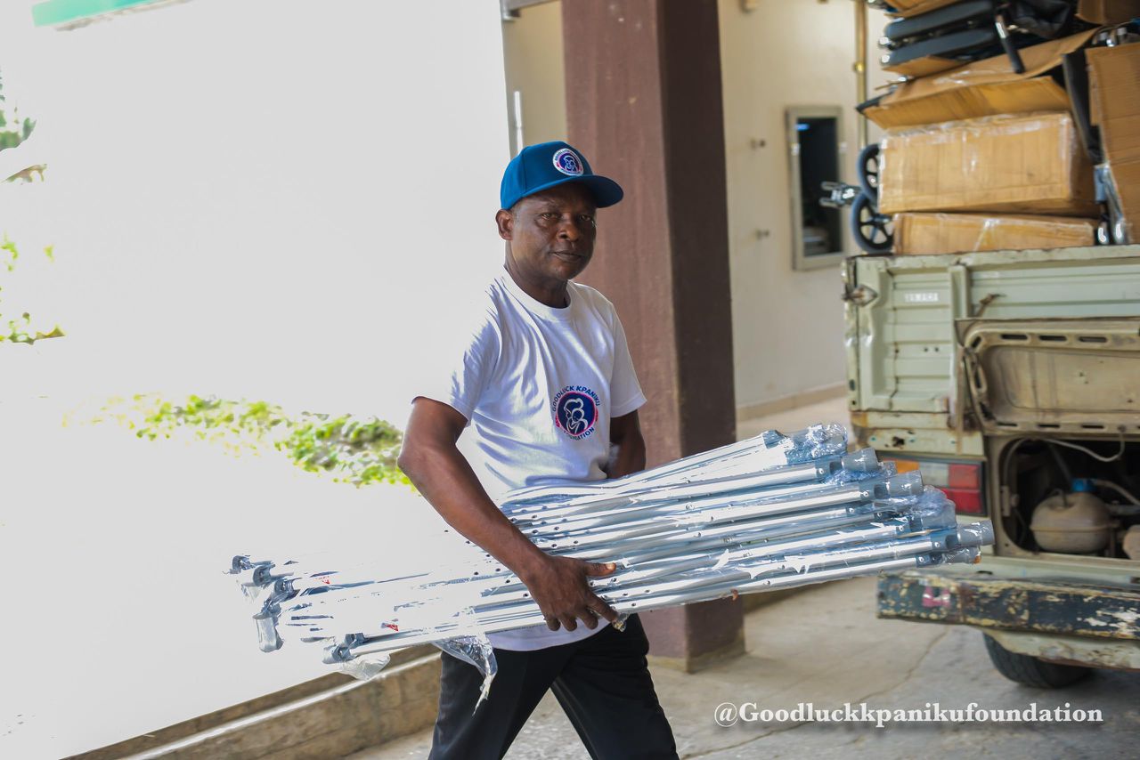 Crutches donation